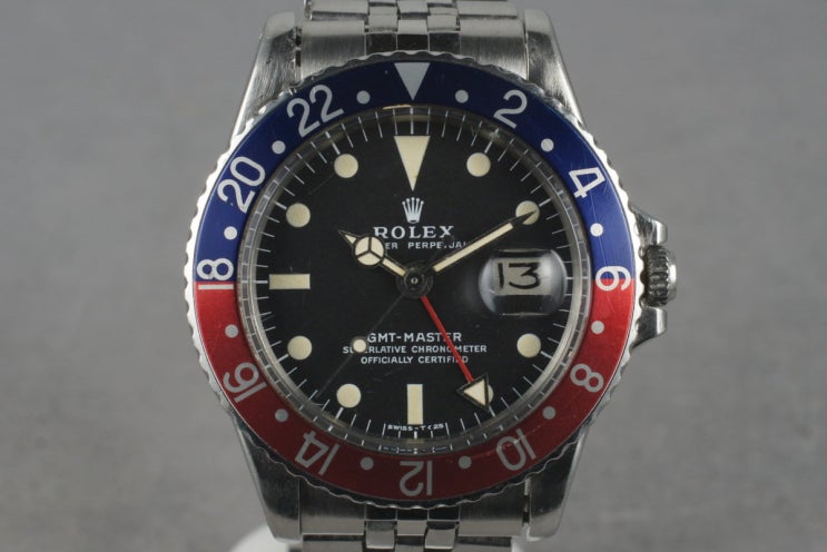 1971 롤렉스 GMT 마스터 (Rolex Vintage)