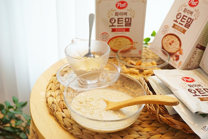아침식사 대용 포스트현미 오트밀 먹는 법 간단한 네이버 쇼핑 추천 3