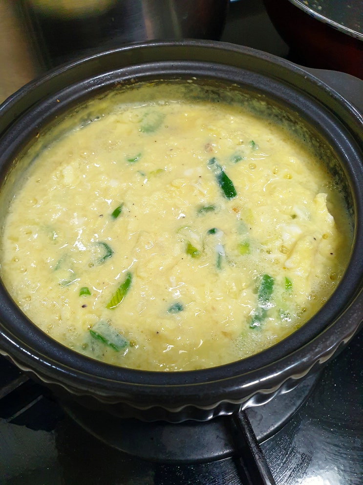 계란찜 레시피 ( 감칠맛 내기 )