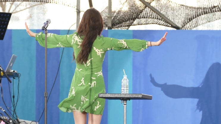  백예린 스퀘어, 발매 언급한 스퀘어 관련 코멘터리