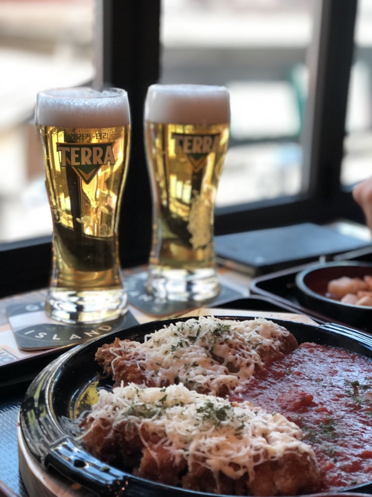  안암 주유소 신메뉴 철판눈꽃치즈돈까스 너무 맛있오（）