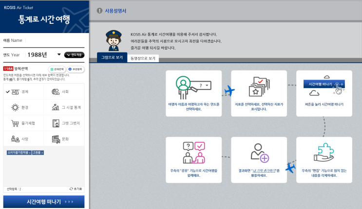  통계로 시간 여행