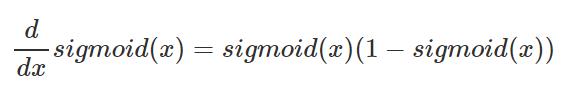  [스마트팜 인공지능]Sigmoid 함수 미분 