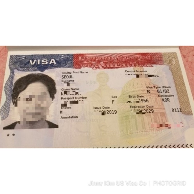[B1B2 관광비자]미국내 시민권 가족체류 미국내 영주권 목적 60대 부부 미국관광비자 합격사례