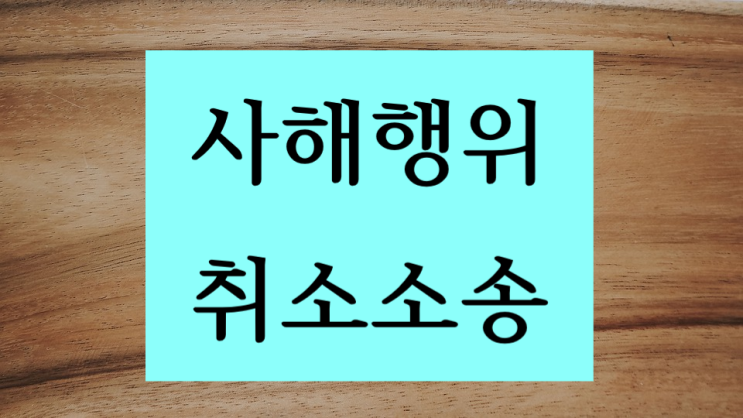  사해행위 취소소송 (항소심): 중간생략형 명의신탁의 사해행위성, 조정을 갈음하는 결정