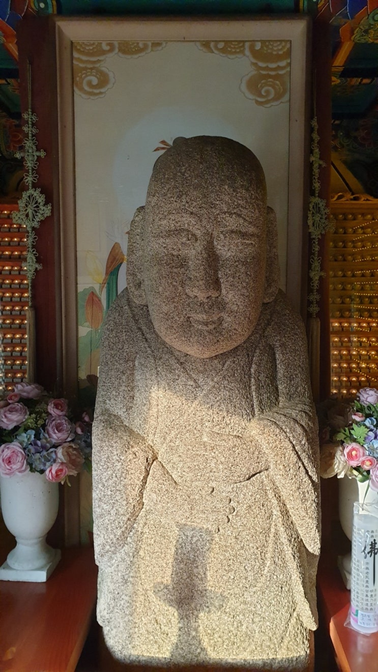  고창 문수사 문수보살님 미소 좀 보소