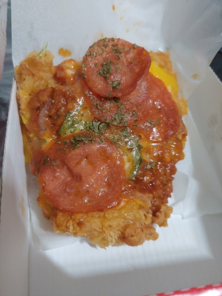  KFC 신메뉴 치짜! 뒷북후기