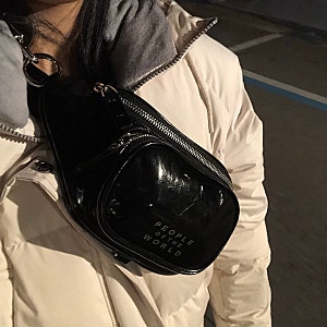 20대가방추천 잘모이 피플오브더월드 미러 힙색 후기