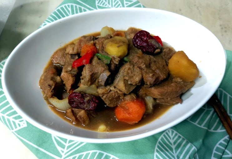  압력솥 돼지갈비찜 맛있게 만드는 법,  돼지갈비찜 양념 비율 황금 레시피
