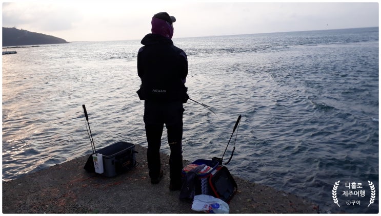  제주시 조천읍 북촌항 방파제(포구) 생활낚시 포인트와 가능한 바다낚시 장르 모음
