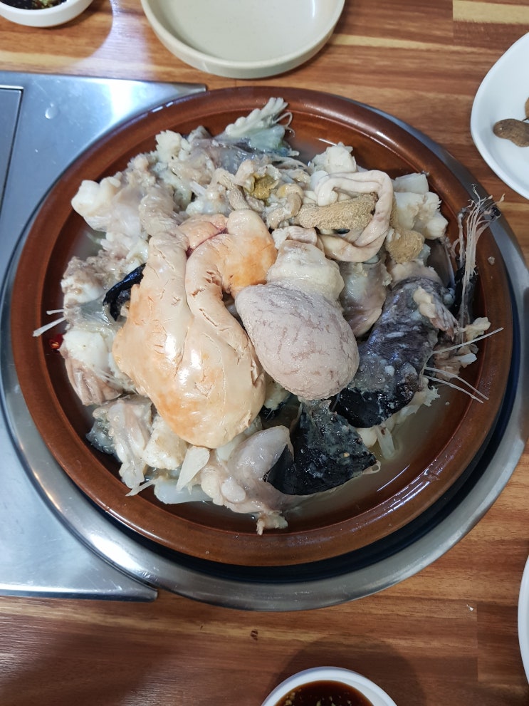  서남시장 중리동 아구수육 전문점 마집 돈튀기는집