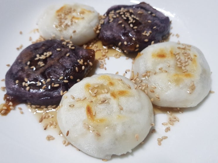  맛있는간식 와플꿀호떡절편 호떡이야 절편이야
