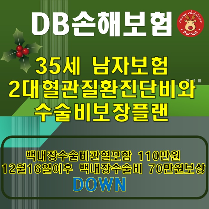 DB참좋은훼밀리플러스 종합보험 2대혈관질환진단비와 수술비보장플랜