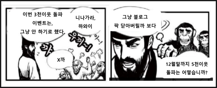  일취월담 블로그 이웃 3천돌파 기념 이벤트
