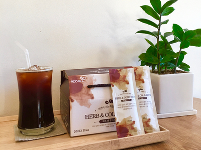  허브 앤 콜드브루로 만드는 홈카페 레시피