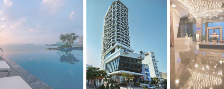  인기해외호텔안내  로열 비치 보톤 블루 호텔 & 스파 Royal Beach Boton Blue Hotel & Spa Pham Van Dong street, Vinh Hoa wa