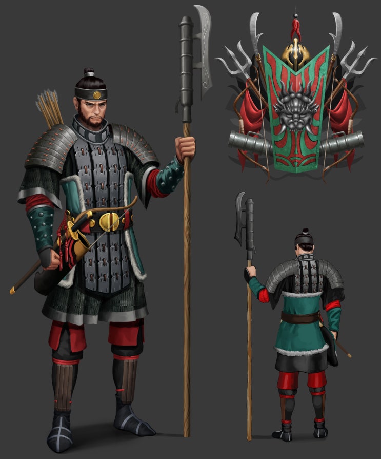 180608 조선시대 장군 컨셉