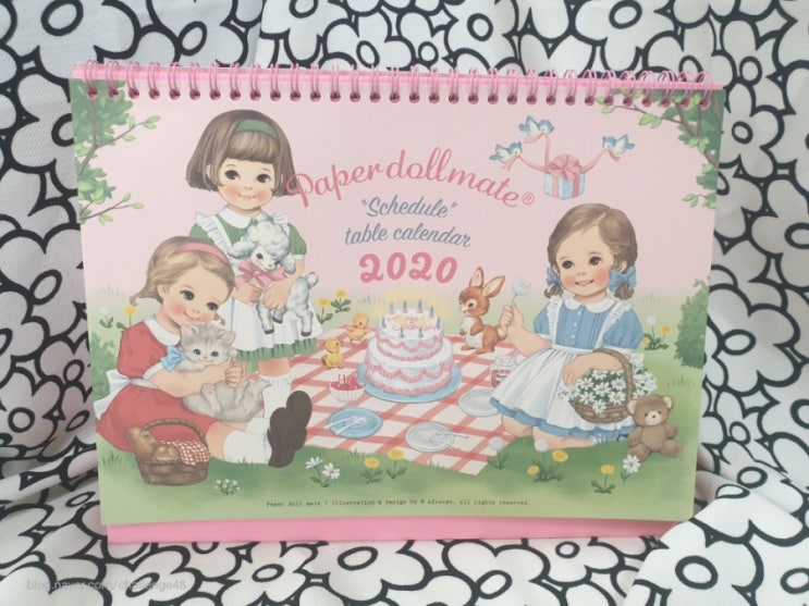  사랑스런 페이퍼돌 메이트 2020달력! 나눔