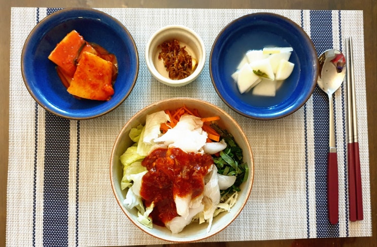  남은 회 냉동시켜놨다 회덮밥 만들기!