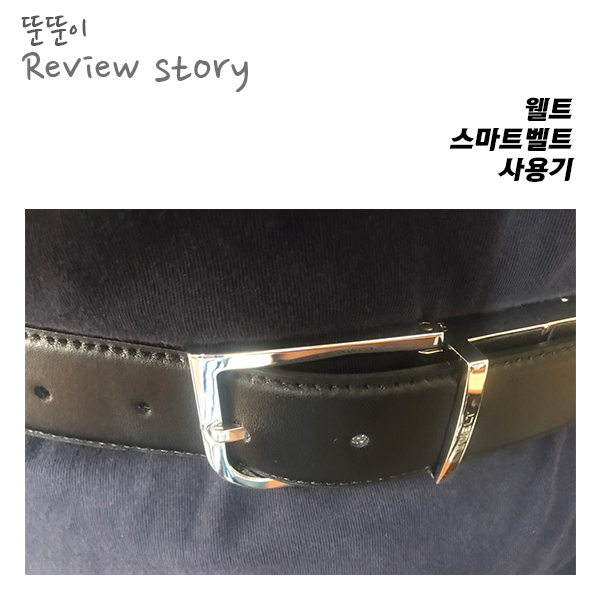  살좀 빠졌나..? 매일매일 체크하자! 웰트 스마트벨트_사용기