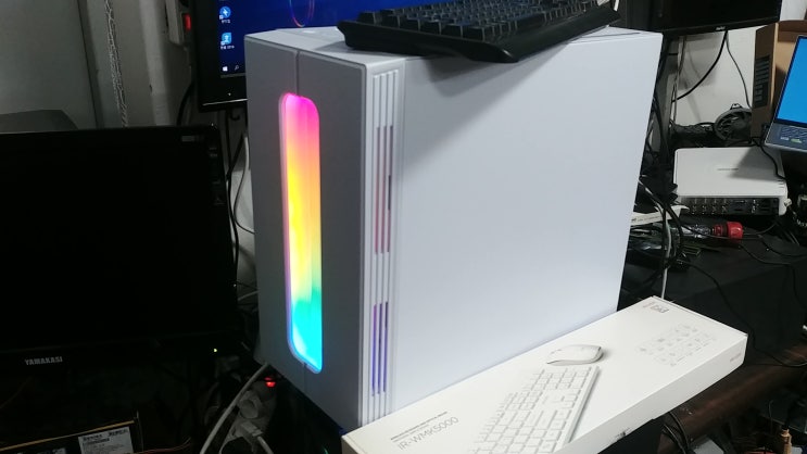  익산 사진관 컴퓨터 조립 I5 9400F 16G GTX1060 SSD480 셋팅 포토샆 라이트룸 용 컴퓨터 27인치 유디아 앱손 무한잉크프린터