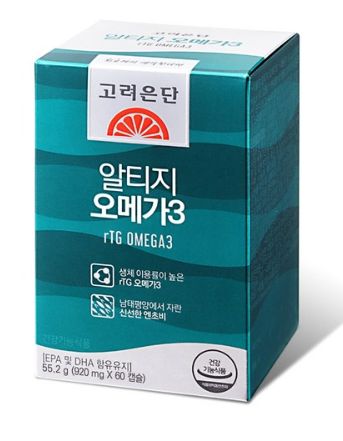  추천해요   고려은단 알티지 오메가3   [10,120원]