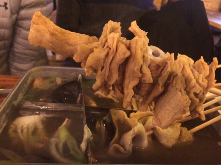 불당동 카페거리에서 2차로 가기 좋은 꼬지사께와 불당주점 / 천안식후감