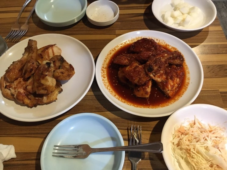  인천 부평 숯불바베큐 전통중 전통! 마미치킨 40년 맛집!