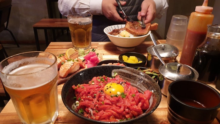  태평동 맛집 / 가천대 맛집 가성비 지존~[육연차] 육회덮밥 엄지척!