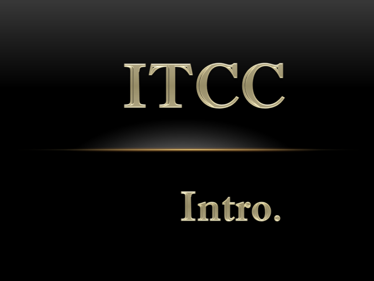 ITCC 설명회 준비가 하나씩 끝나갑니다.