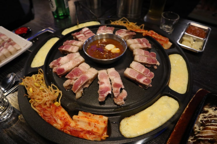  [문어부인삼교비 구월점]구월동 선수촌 맛집/구월동 고기집/구월동 삼겹살/문삼세트/문어버터철판구이