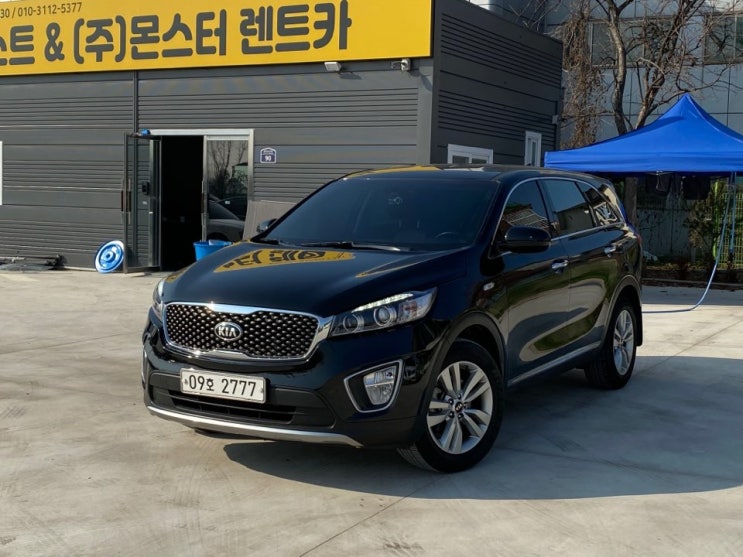  수원24시렌트카 퍼스트,몬스터 suv소렌토 차량