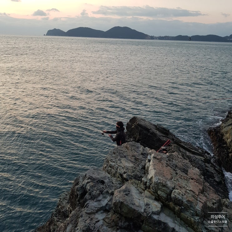  부산과 거제도 루어낚시 차이? 동부면 학동 도보 갯바위 쇼어 지깅