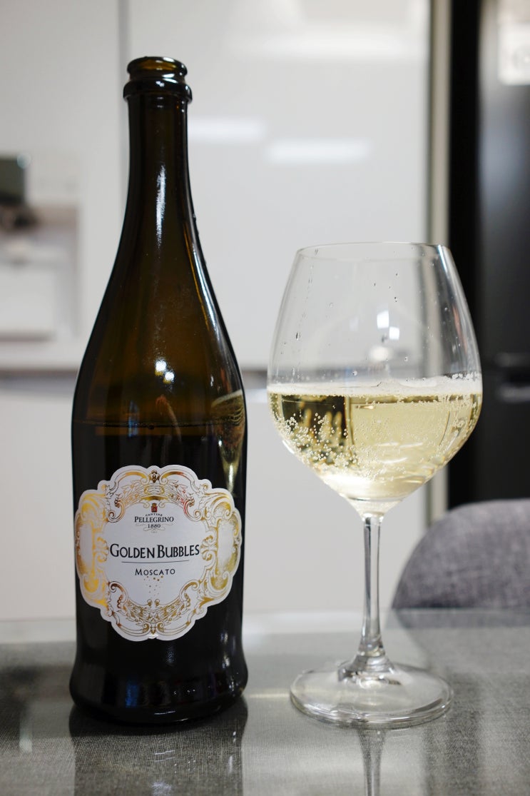 모스카토와인! 골든버블 모스카토 GOLDEN BUBBLES MOSCATO