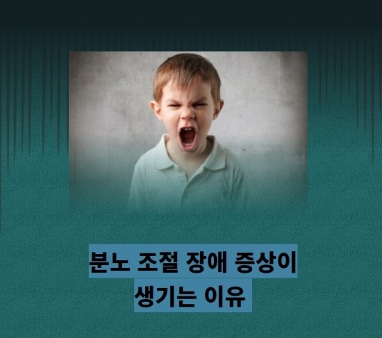 분노조절장애증상이 생기는 이유