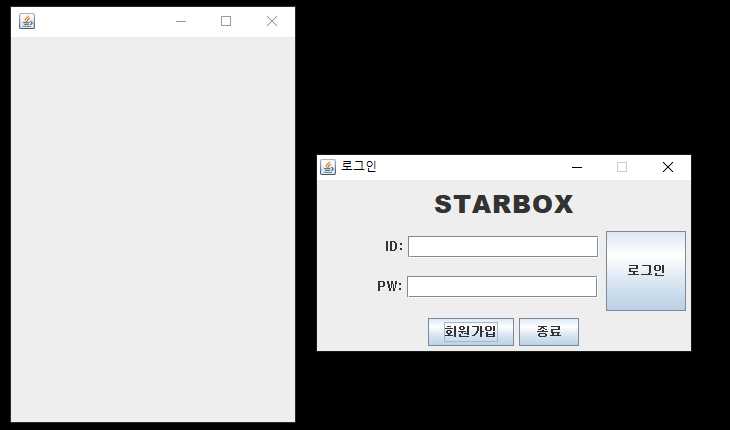JAVA Swing Popup Window(팝업 프레임) : 네이버 블로그