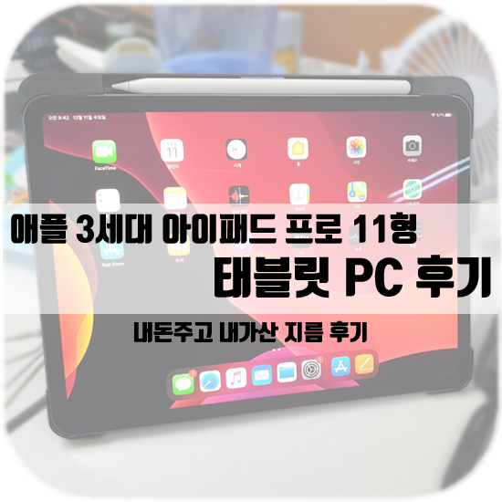  아이패드 프로 3세대 11형 셀룰러+WiFi 지름 후기