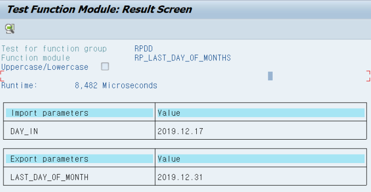  SAP ABAP 월 마지막 날짜 구하기 / 월 종료일 구하기