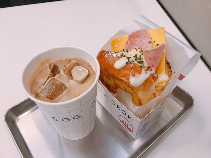  에그드랍(EGG DROP) 사당역점 방문기!_수제라떼와 프렌치토스트 맛봄