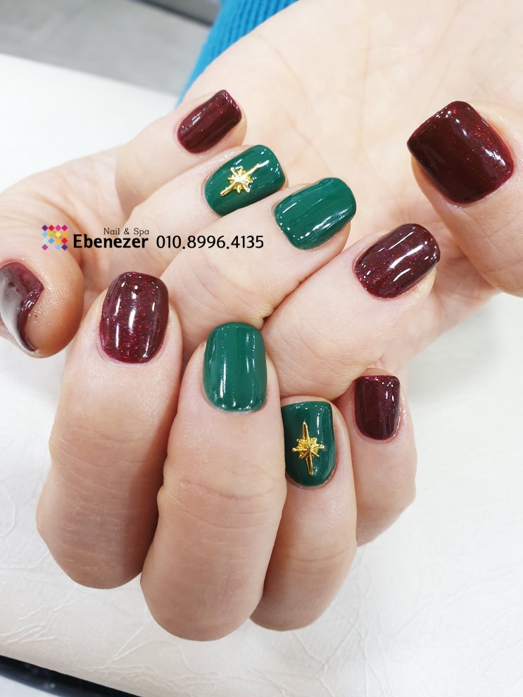  겨울네일을 겨울에 손톱위에 올릴 수 있는 가장 아름다운 네일아트, 안산 겨울네일은 에벤에셀 네일 & 스파 GO GO