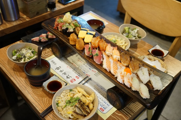  수원역맛집:: 초밥세트 <스시한판> 으로 고고!