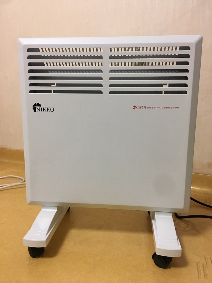 니코 컨벡션 히터 WH-C1050WS 사용기 (온열기, 대류식 난방기, 겨울나기)