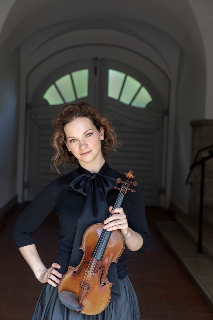 힐러리 한, 20년만에 완성한 바흐 무반주 바이올린 소나타&파르티타. Hilary Hahn.