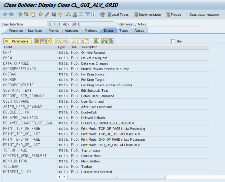  SAP ABAP ALV 요점 정리