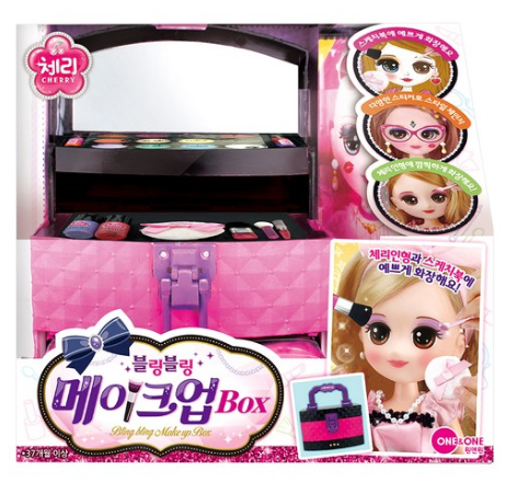  [더 알아보기]   원앤원 체리 블링블링 메이크업 BOX
