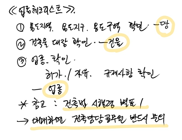  상가거래시 필수 체크리스트