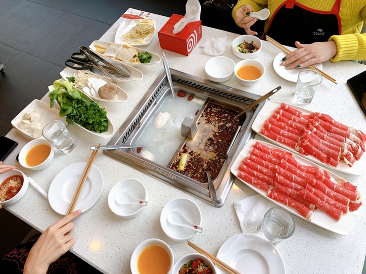  강남 훠궈맛집, 하이디라오 두번째 먹은 훠궈 맛있게 성공! 서비스 굿!