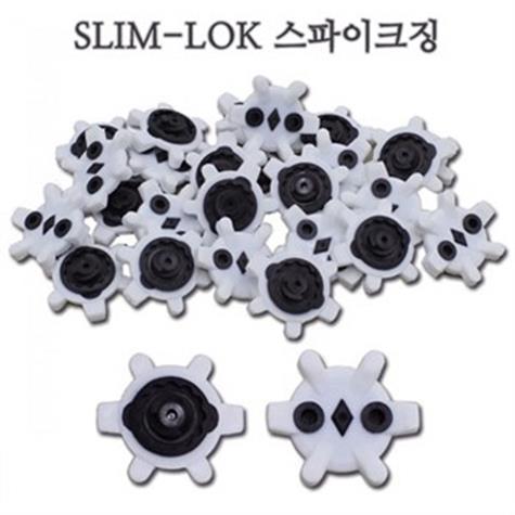 SLIM-LOK 골프화 스파이크징 (화이트_블랙) (9,800원)