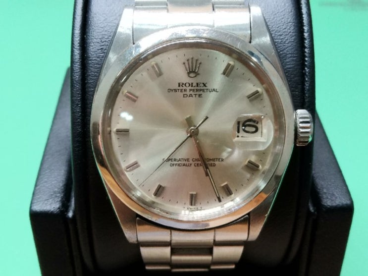  Rolex 1500 오이스터 퍼페츄얼 데이트 시계수리 오버홀