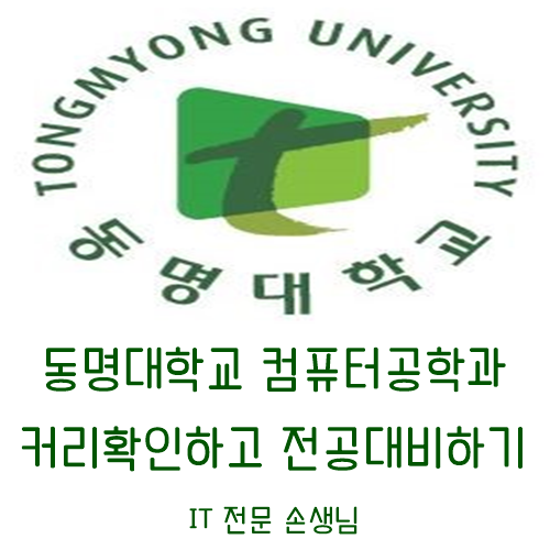 동명대학교 컴퓨터공학과 커리큘럼 확인하고 전공대비하자